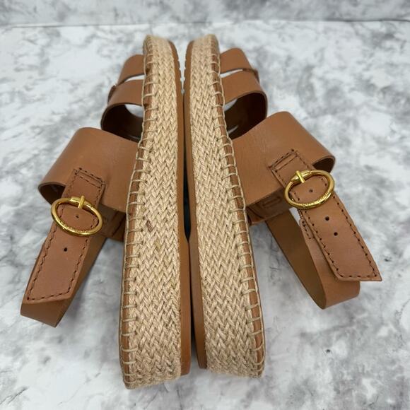 COLE HAAN Women's Size 8.5 Cloudfeel Tilden Ankle Pecan Brown Strap Sandals - Picture 8 of 16